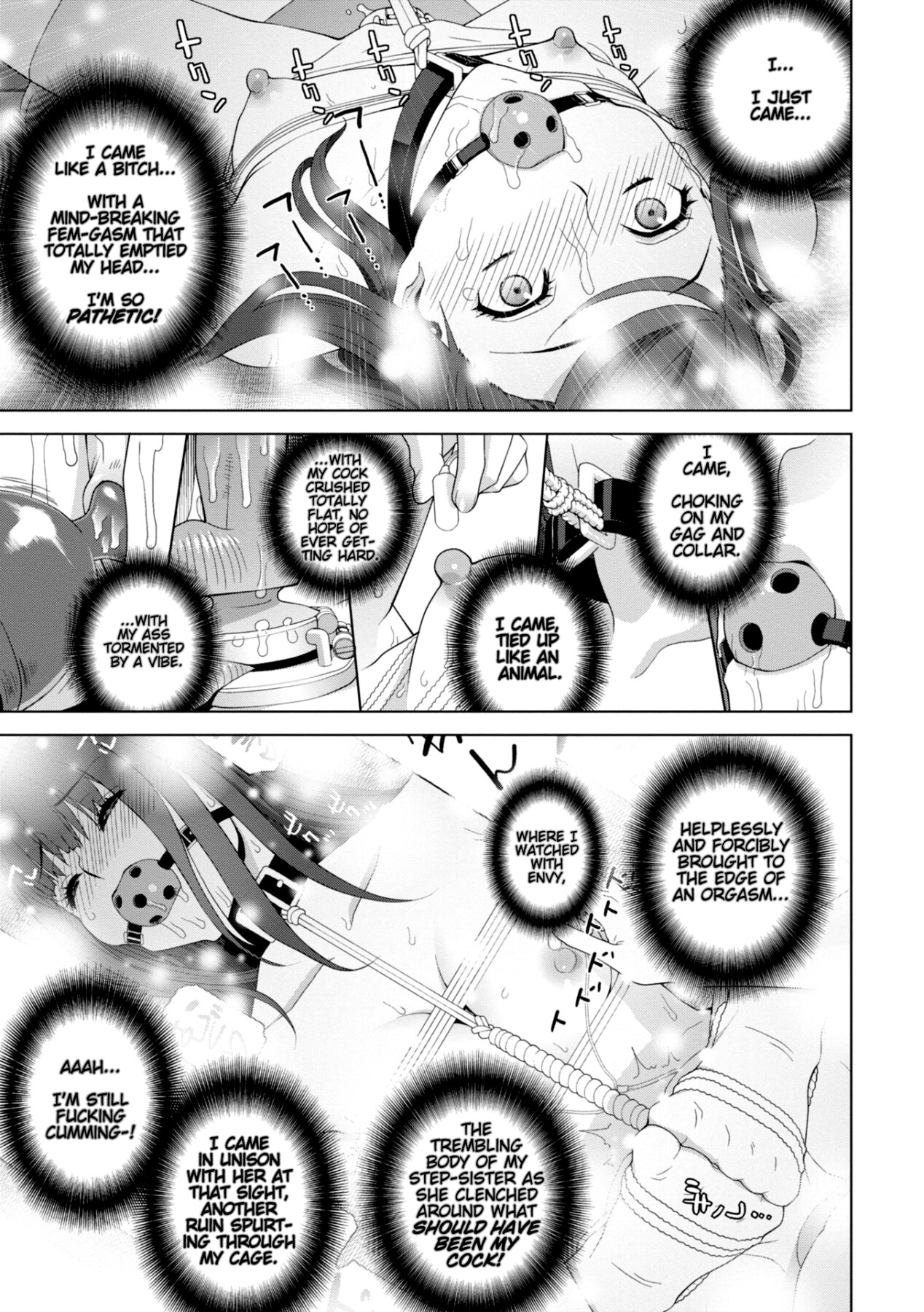 Hentai Manga Comic-Stepbrother Forced To Crossdress and Raped by Stepsister - Chapter 4: My Step-sis Controls My Cock!-Read-17